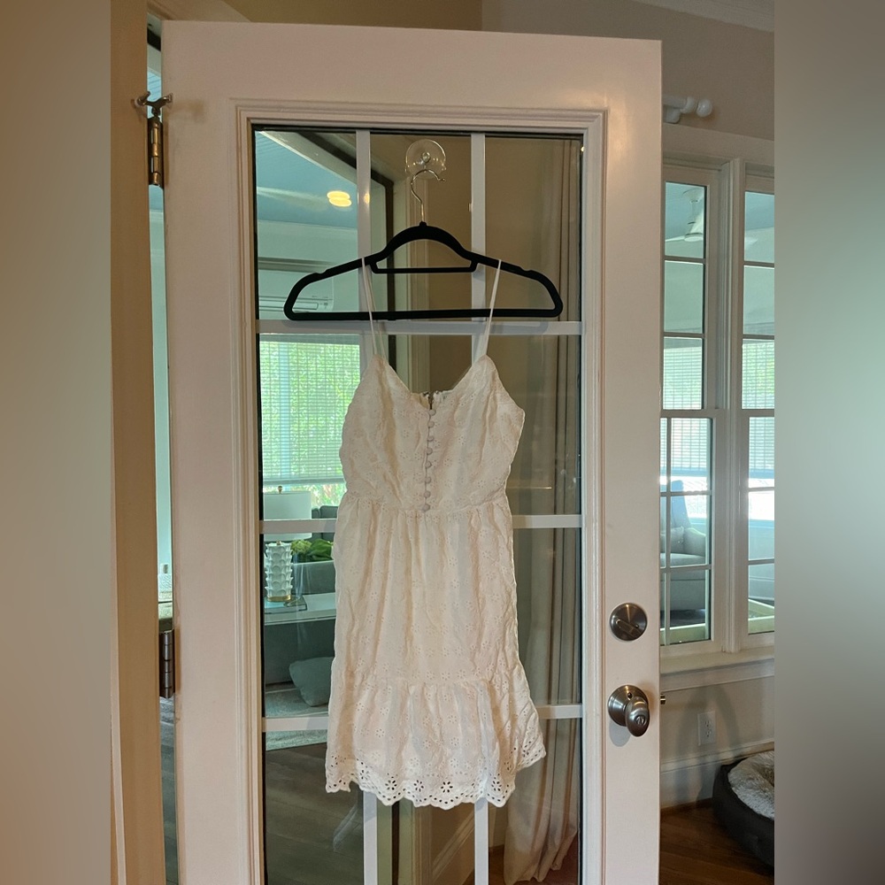 Alice + Olivia White Mini Dress - Picture 5 of 6